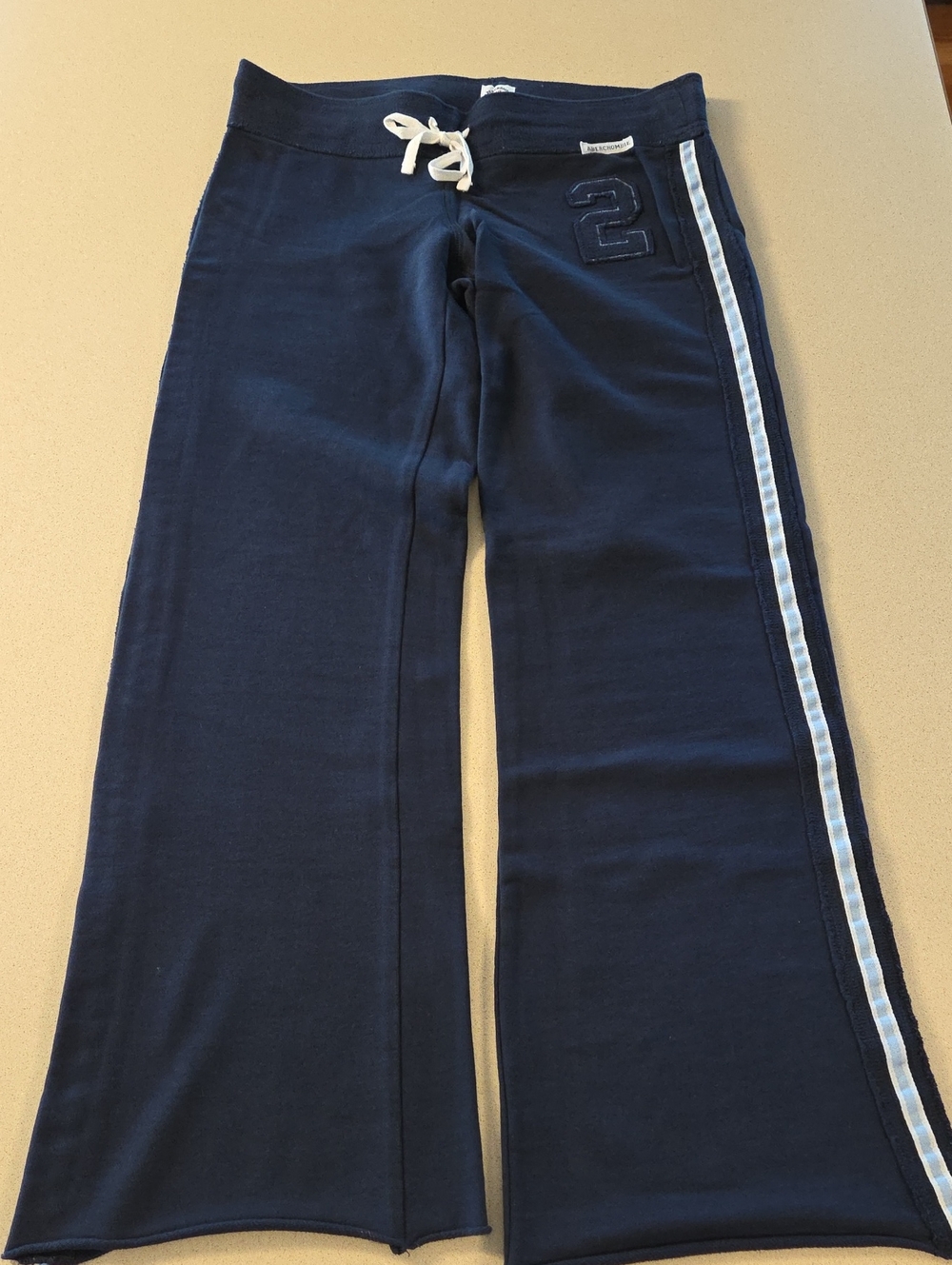 Abercrombie & Fitch Navy Sweatpants